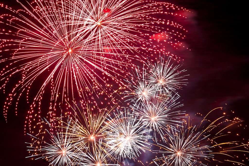 feu d’artifice feu d'artifice mariage
