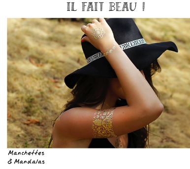 tatouage éphémère été