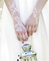 tatouage éphémère mariage