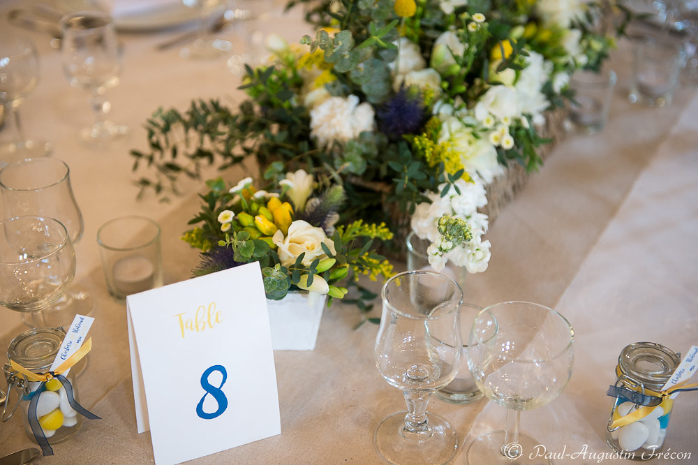 décoration de table mariage lyon