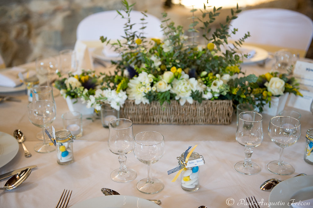 décoration de table mariage lyon