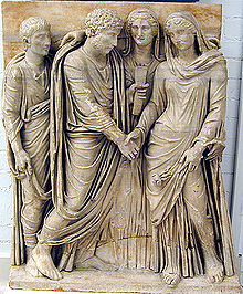 220px-el-matrimonio-romano origine fiançailles