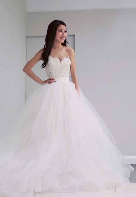 coupe princesse robe de mariée princesse